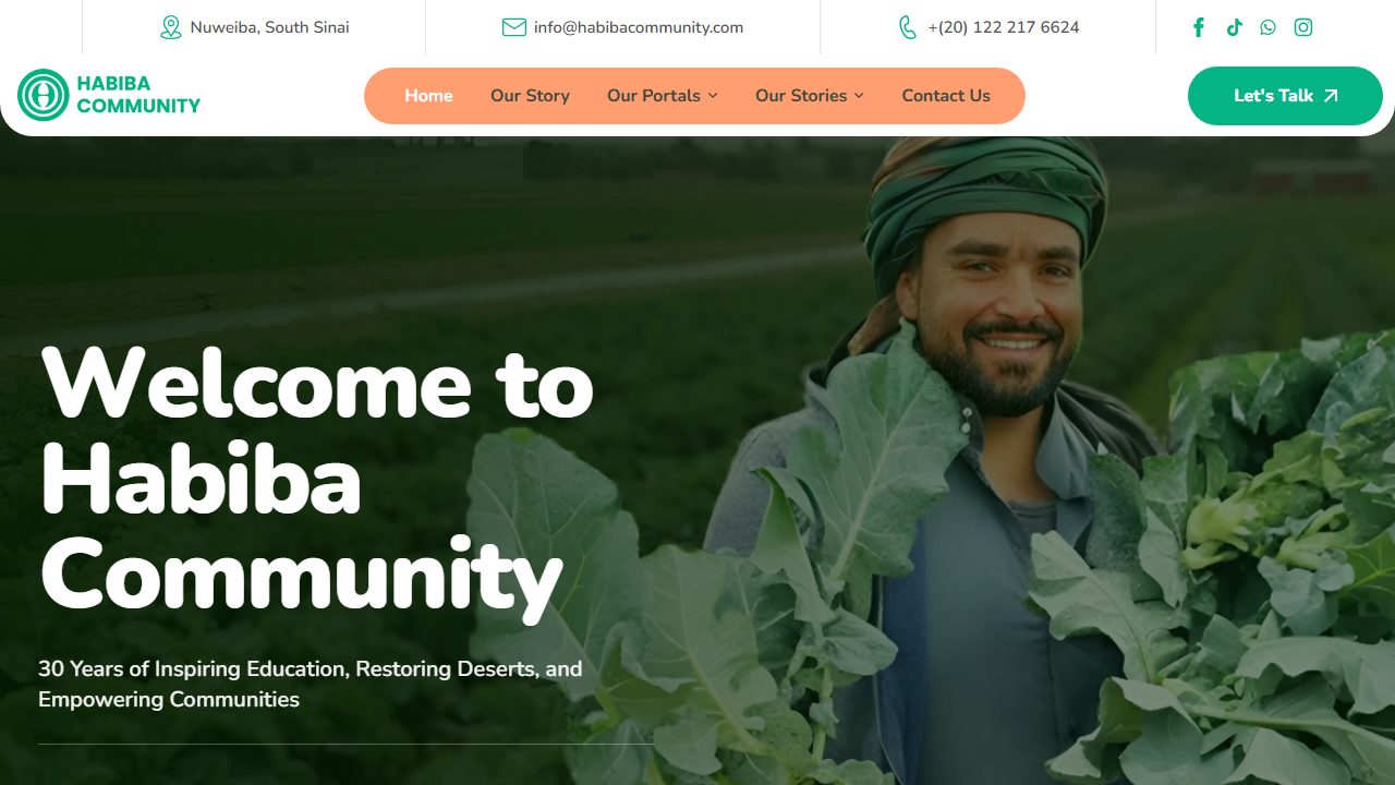 Habiba Community website
