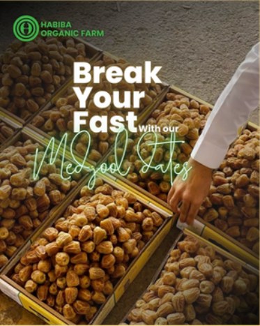 Habiba Organic Farm — Medjool dates campaign